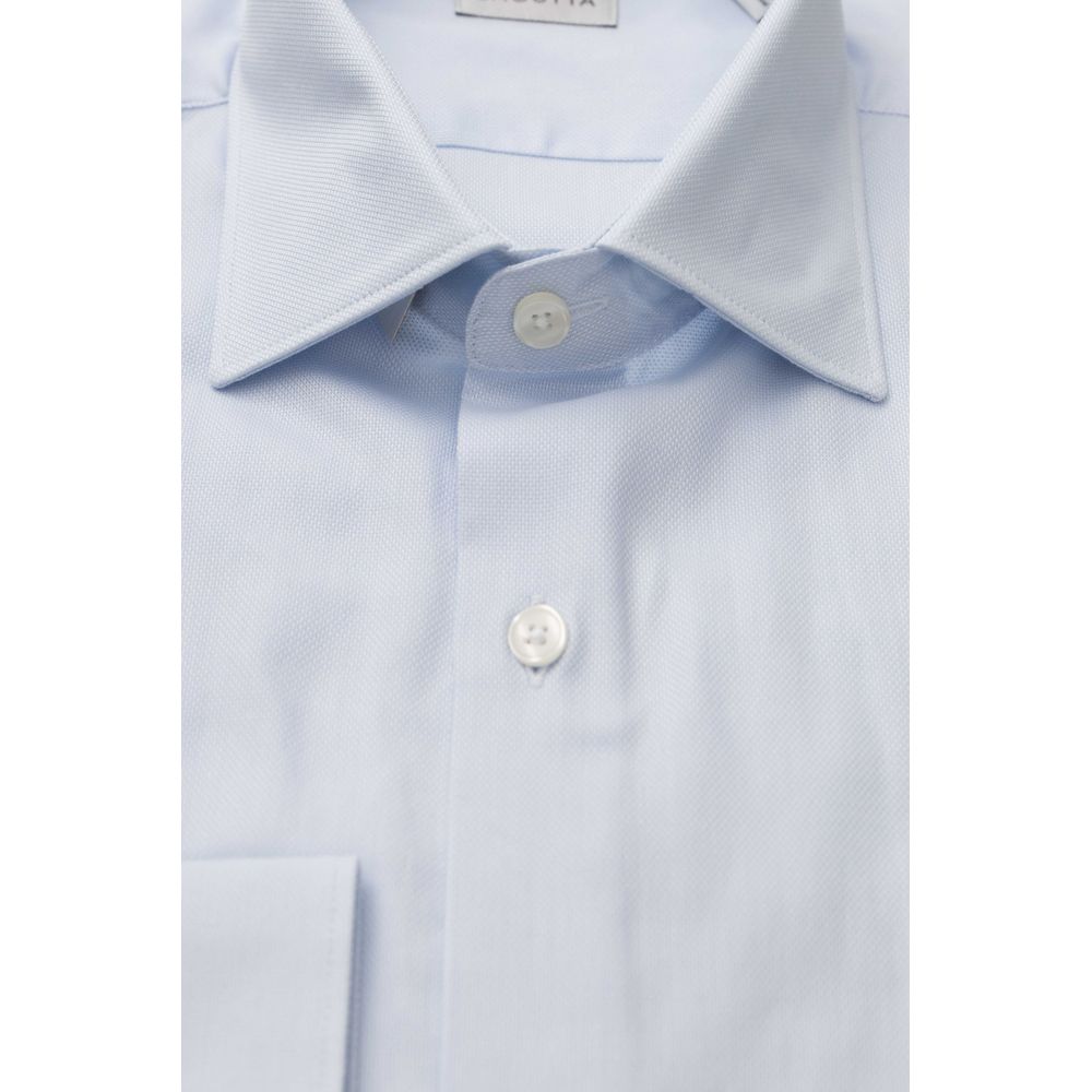 Camicia in cotone azzurro