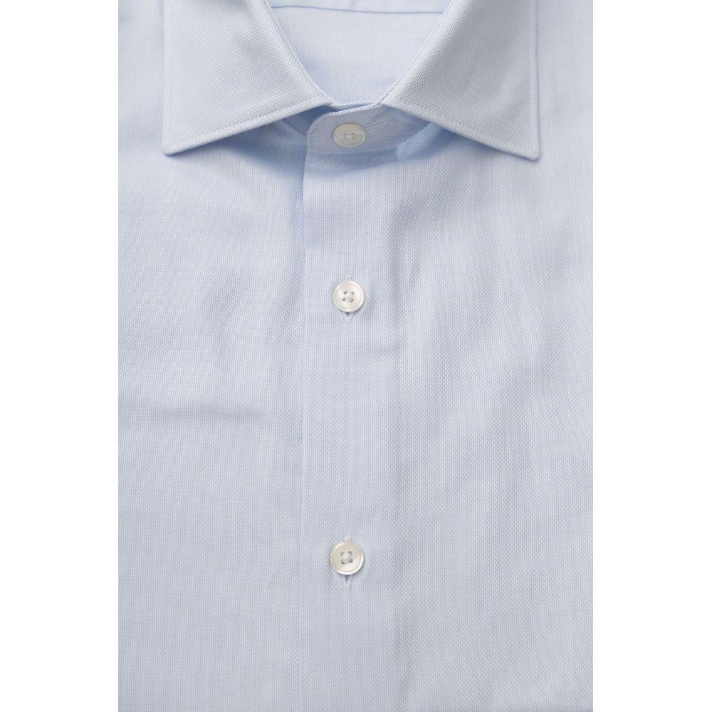 Camicia in cotone azzurro