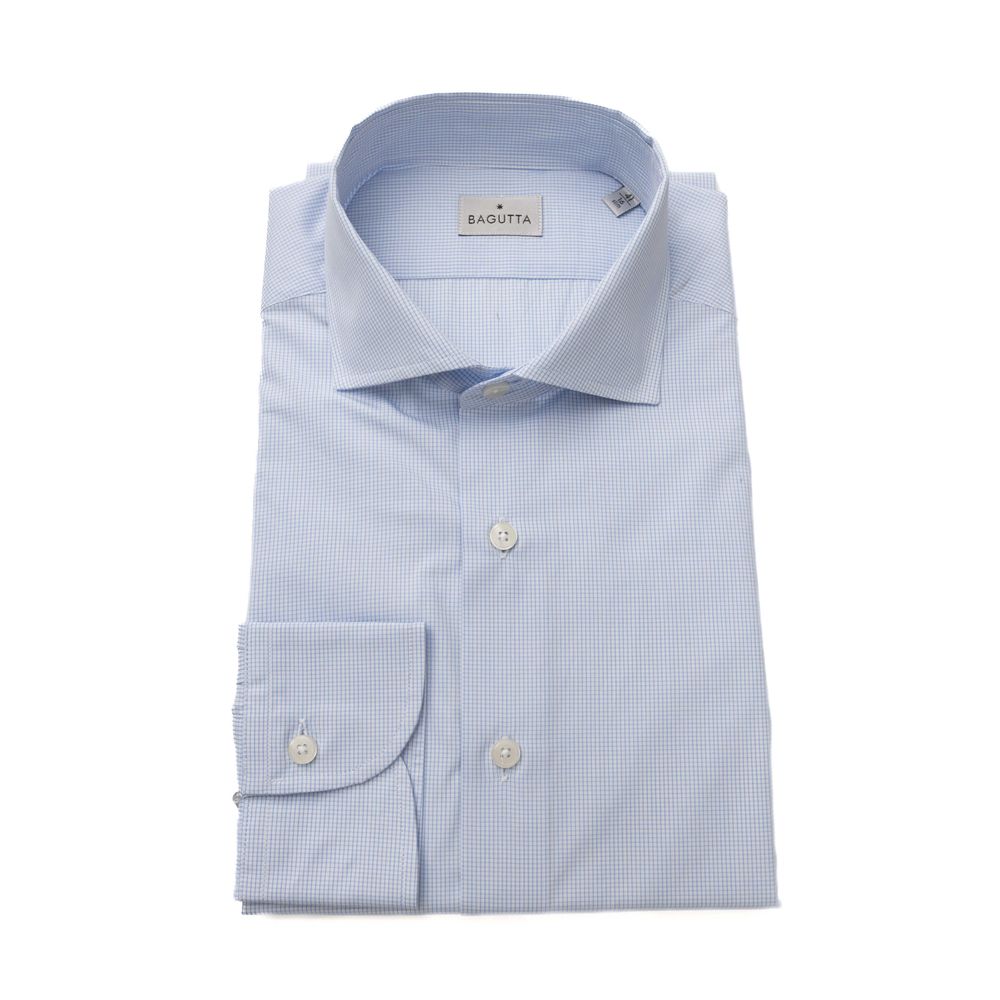 Camicia in cotone azzurro