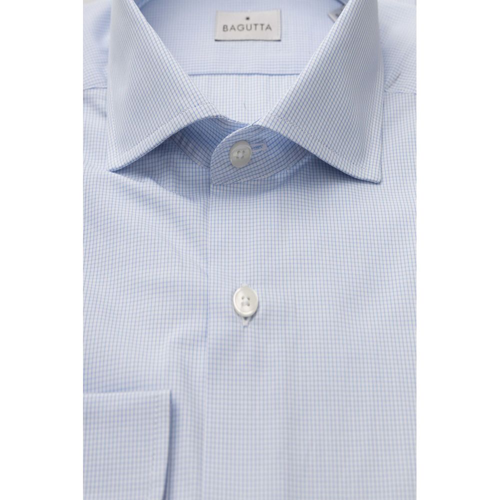 Camicia in cotone azzurro