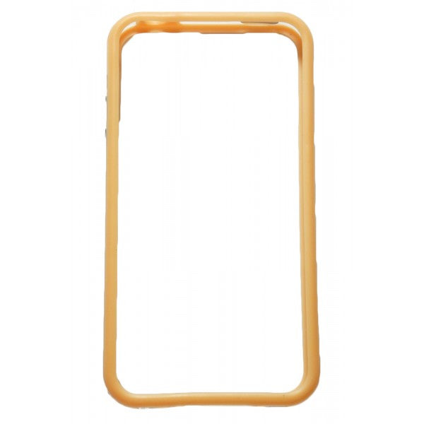 Bumper bicolore arancione/trasparente per iPhone 4