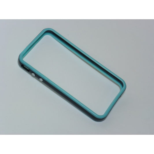 Bumper bicolore azzurro/nero per iPhone 4