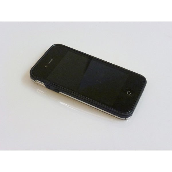 Bumper bicolore nero/trasparente per iPhone 4 e 4s