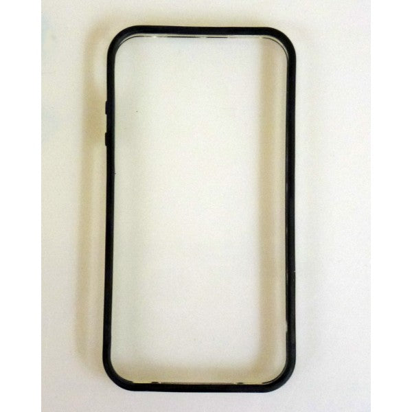 Bumper bicolore nero/trasparente per iPhone 4 e 4s