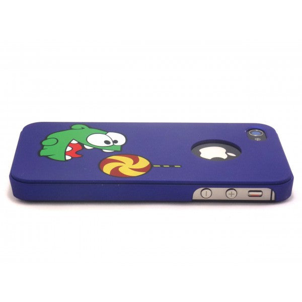 Cut The Rope - Custodia iPhone 4 e 4s - Blu