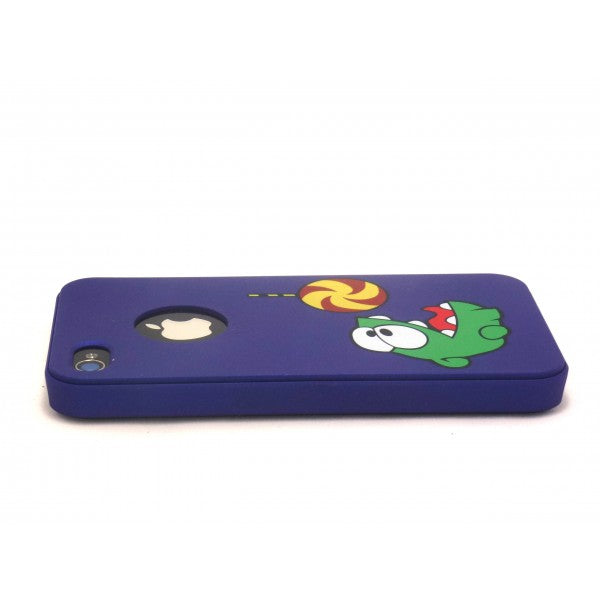 Cut The Rope - Custodia iPhone 4 e 4s - Blu