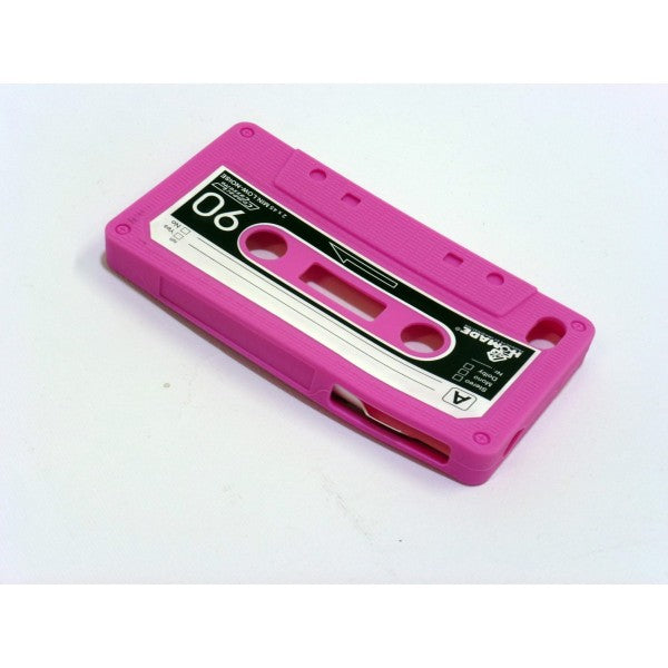 Cassetta - Custodia per iphone 4 e 4s - Color Fucsia