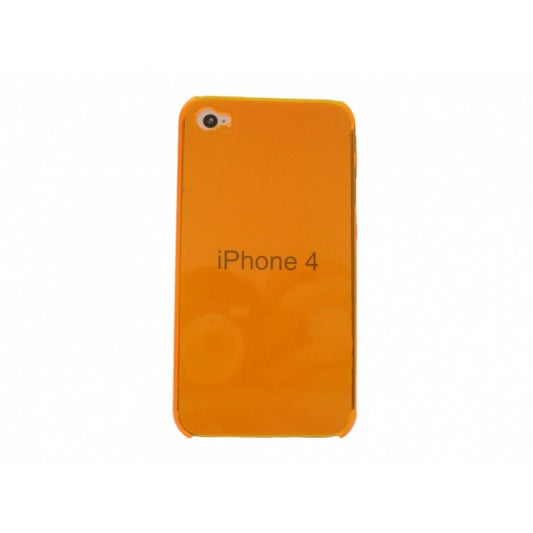 Custodia iPhone 4 e 4s - Arancione trasparente