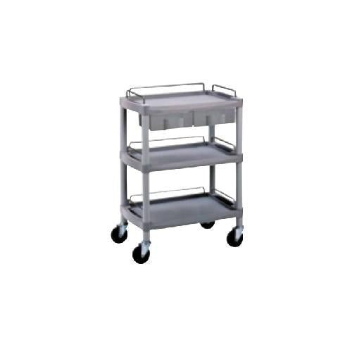 Carrello multifunzione Ok Farma 2 - 3 ripiani - 65,5x45,5x82 cm