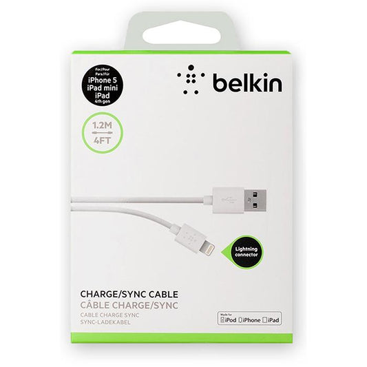 Cavo Lightning Usb Belkin per iPhone, iPad e iPod - Colore Bianco