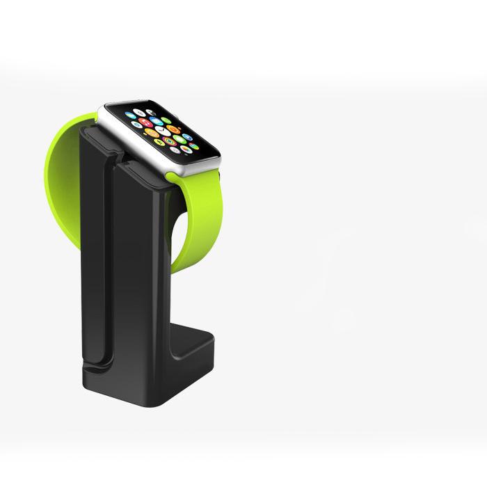 Supporto Base Stand per Apple Watch Series 1 e 2 - 38 e 42 mm - Nero