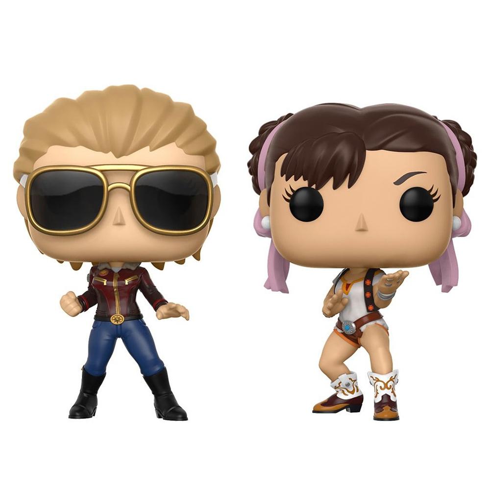 Funko Pop! Captain Marvel + Chun-Li - Marvel vs Capcom - 10cm 2 pack