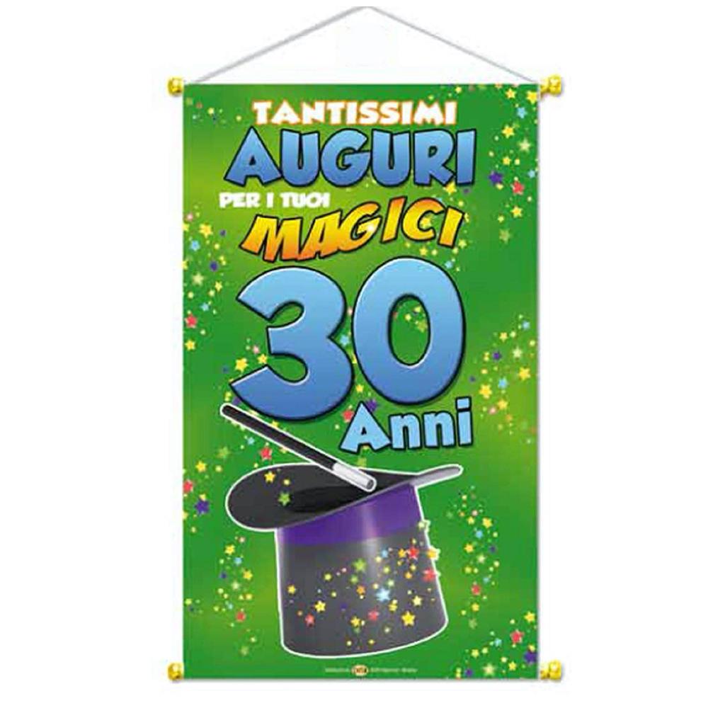 Locandina Tanti Auguri per i tuoi 30 Anni - 50x30 cm