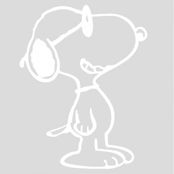 Snoopy - Adesivo Prespaziato