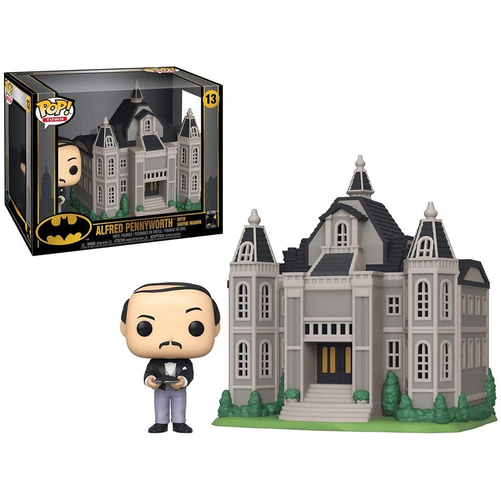 Funko-POP DC Comics Batman 80th Wayne Manor con Alfred