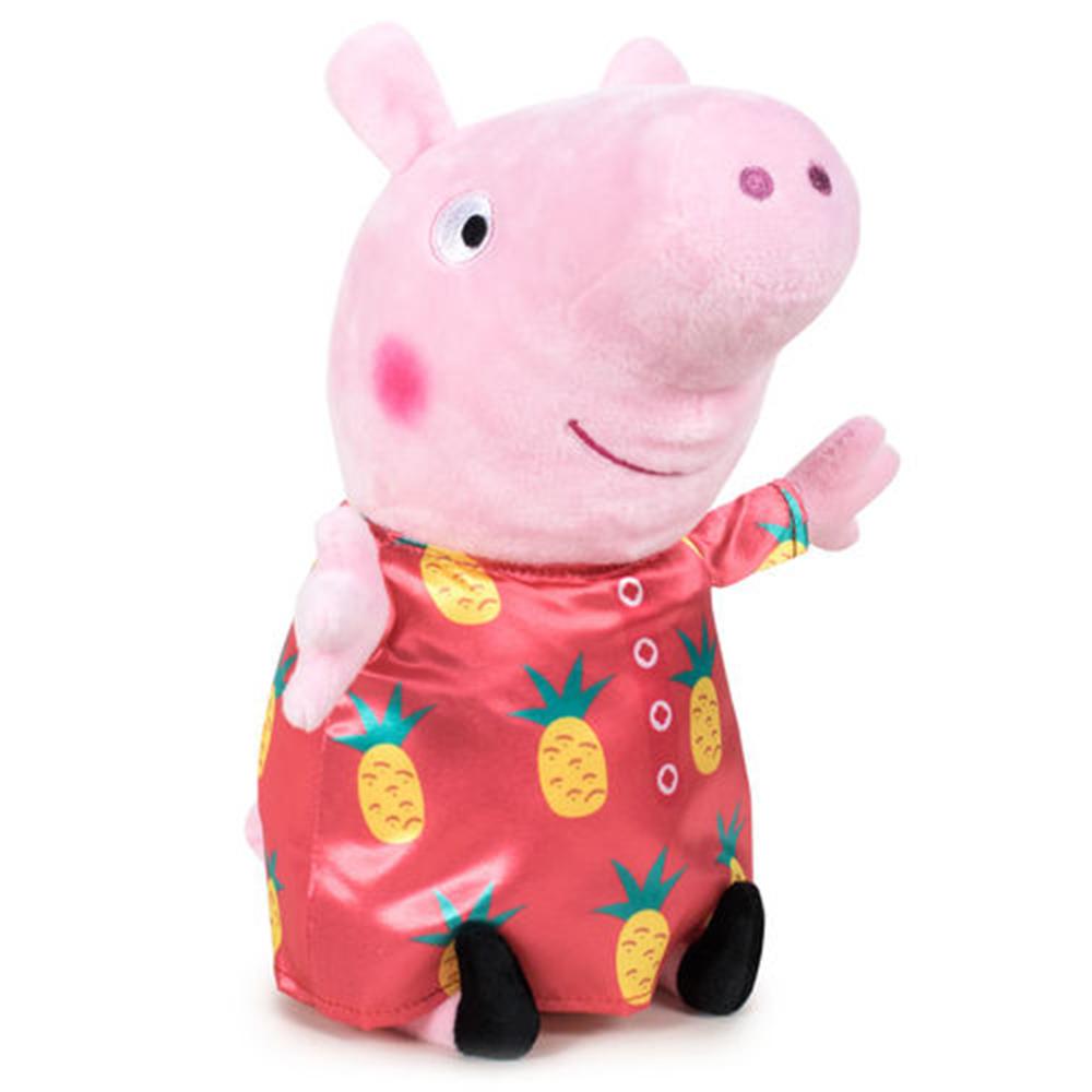 Peluche originale Peppa Pig 20cm Vestito Rosso con Ananas