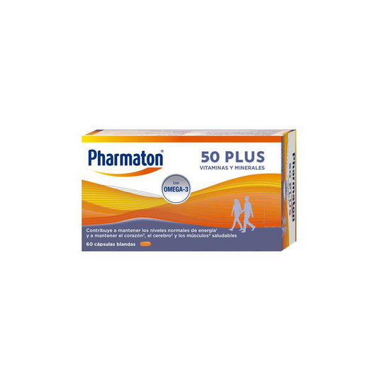 Pharmaton 50 Plus 60 Cápsulas