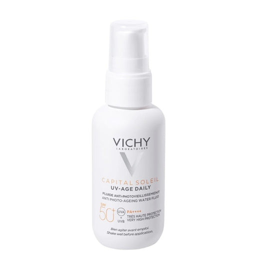 Vichy Capital Soleil Uv-Age Daily SPF50+ Water Fluid Antifotoaging 40ml