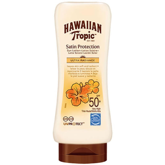 Hawaiian Tropic Satin Protection Ultra Radiance Latte Solare Spf50 180ml