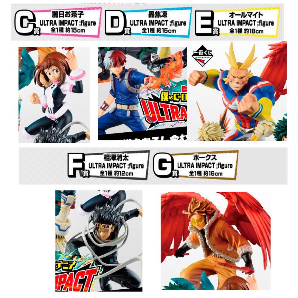 Pacchetto My Hero Academia Ichiban Kuji Ultra Impact