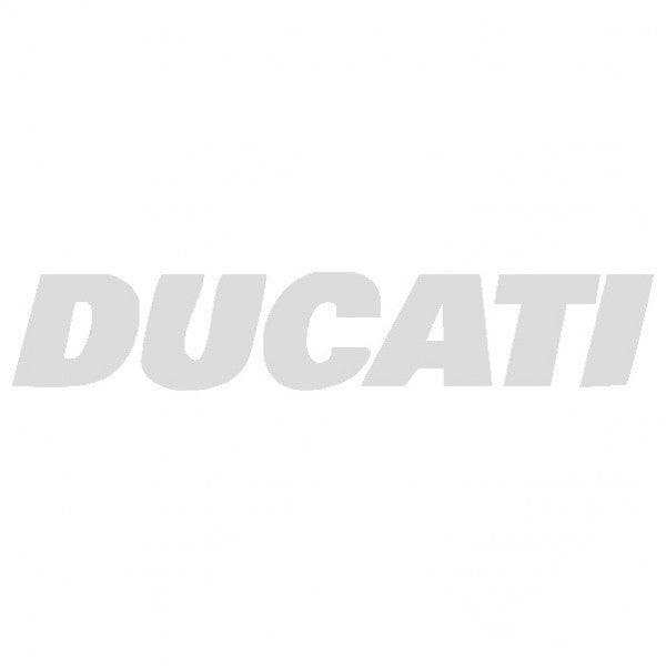 Ducati scritta 1 - Adesivo Prespaziato