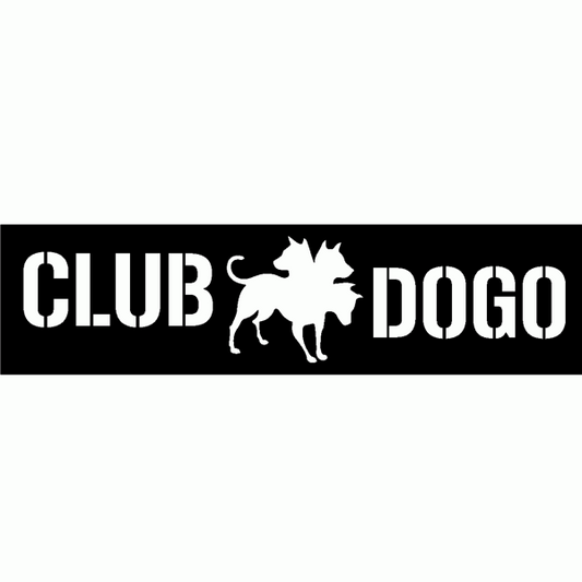 Club Dogo Logo - Adesivo Prespaziato