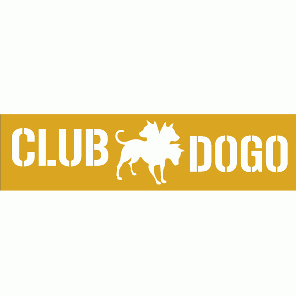 Club Dogo Logo - Adesivo Prespaziato