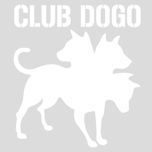 Club Dogo Logo 1 - Adesivo Prespaziato