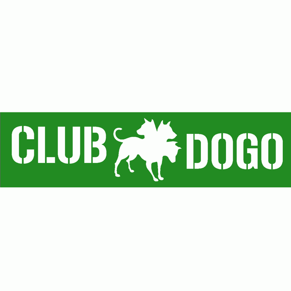 Club Dogo Logo - Adesivo Prespaziato