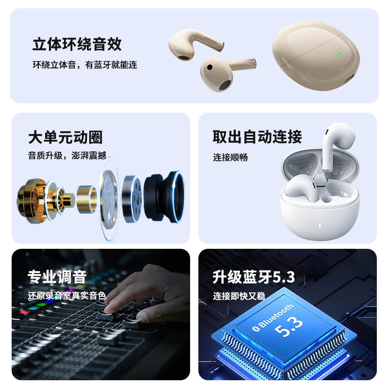 Bluetooth Headset Wireless High Quality Long Endurance Official Genuine Goods  New For Apple Xiaomi