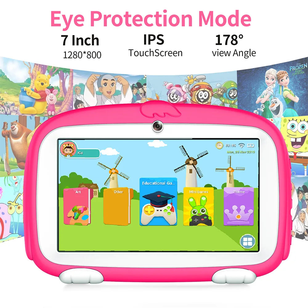 Nuovo WiFi Kids Tablets 7 Inch Google Learning Education Quad Core 4GB RAM 64GB ROM. Ideale per bambini

LA COLLEZIONE  "ARTICOLI A PREZZI ULTRA BASSI" NON GARANTISCE QUALITA, RESI NE TEMPI BREVI DI CONSEGNA.