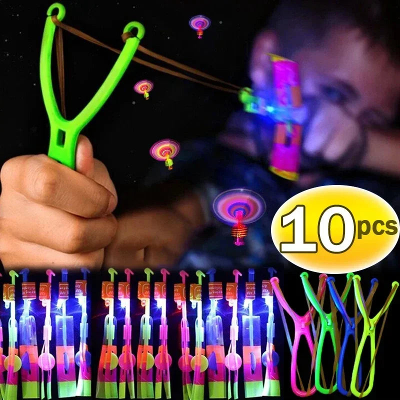 10 fionde luminose per bambini.

LA COLLEZIONE  "ARTICOLI A PREZZI ULTRA BASSI" NON GARANTISCE QUALITA, RESI NE TEMPI BREVI DI CONSEGNA.